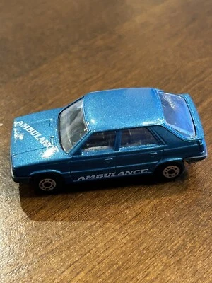 Matchbox Superfast Renault 11 blue. Made in Bulgaria. unboxed - Image 1 of 4
