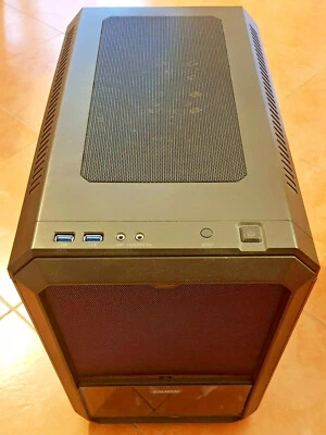 PC minitower case Zalman M1 cpu AMD A4-5000 Mini-ITX (no RAM/no HDD) - Immagine 1 di 4