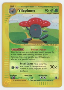Vileplume 31/165 Reverse Holo Rare Lightly Played Expedition Pokemon Card 2002 - Picture 1 of 3