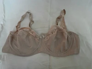 Preowned 42D / E95 Sexy Ivory Cream Underwire Bra - Picture 1 of 8