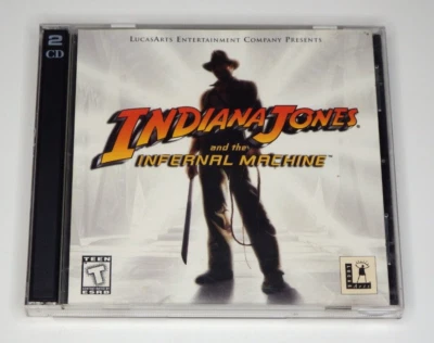 Indiana Jones & the Infernal Machine (Windows PC CD-ROM Game, 1999, 2 Discs) - Image 1 of 4