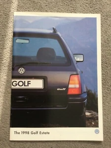 VW Golf 1998 Estate brochure in VGC - Picture 1 of 3