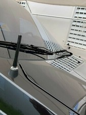 4" Short Black Aluminum Antenna Mast AM/FM for CHRYSLER TOWN & COUNTRY 2008-2016