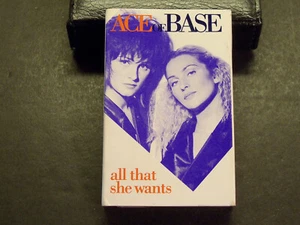 Ace Of Base All That She Wants Cassette - Single Play Tested - Picture 1 of 9