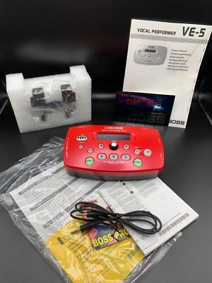 Boss VE 5 RD Vocal Performer Enhancer Voice Corroction Effects. + Power Supply - Image 1 of 4