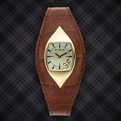 GF Ferre Swiss Made Eyeball Ladies Watch/MSRP $699.99 (2 SIZES, SM, LG) 2 Colors - Image 1 of 4