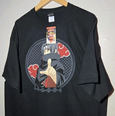 Vintage 2002 Naruto Shonen Itachi Jump Anime Promo Japan Series Y2K USA NWT XL - Image 1 of 4