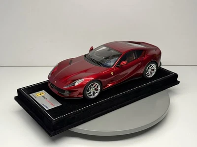 LOOKSMART 1/18 Ferrarı 812 Supertast Rosso (BBR MR AUTOART DELUXE CALSITO PREMIU - Immagine 1 di 4