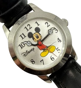 Disney Mickey Mouse Moving Hands Watch New Battery 24mm - Picture 1 of 8