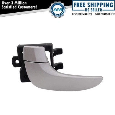 Manija de puerta interior trasera izquierda gris plata para Buick Rendezvous 2002-2007 Foto 1 de 3