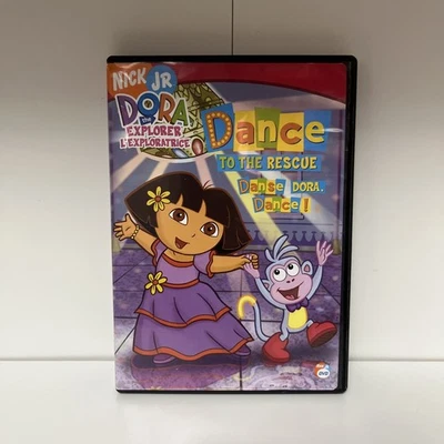 Dora the Explorer Dance To The Rescue DVD Good Condition DVD Nickelodeon Nick Jr - Image 1 of 4