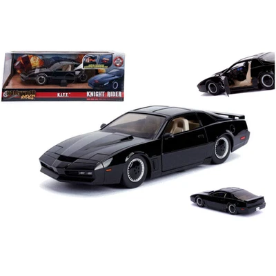 PONTIAC FIREBIRD 1982 K.I.T.T. KNIGHT RIDER cm 20 1:24 Jada Toys Movie Modellino - Immagine 1 di 4