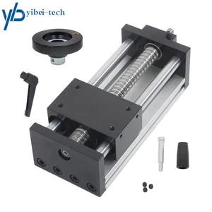 High precision SFU1605 Ballscrew Dual Slide Linear Rail 100mm Effective Linear - Picture 1 of 15
