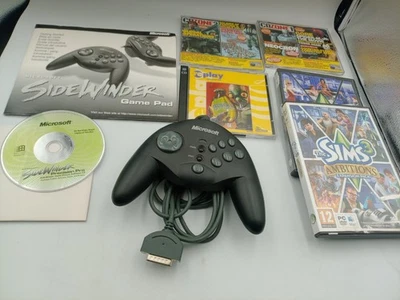 Microsoft SideWinder Game Pad ,Manual, CD DB-15 connector (90873) VGA Bundle - Image 1 of 4