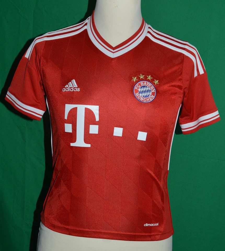Trikot vom FC Bayern München, Saison 2013/2014, adidas, Größe 140, #9 MANDZUKIC - Bild 1 von 1