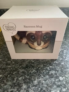 Precious Moments, Waschbär Keramiktasse. NEU - Bild 1 von 10