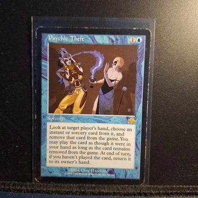PSYCHIC THEFT 40/143 PROPHECY MTG MAGIC MP 40/143 - Image 1 of 2