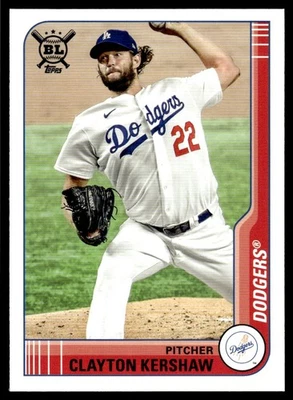 2021 Topps Big League Clayton Kershaw Los Angeles Dodgers #37 10830 - Image 1 of 2