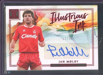 2022-23 Panini Impeccable JAN MOLBY #II-JMO Illustrious Ink Red /35 Liverpool FC - Image 1 of 2