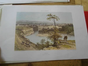 Lithographie Rumilly Haute Savoie J Gaildrau - Picture 1 of 1