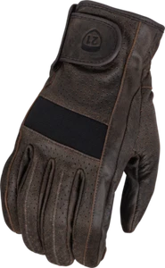 HIGHWAY 21 Jab Full Perforated Gloves 5X Brown 489-00435X - Picture 1 of 1