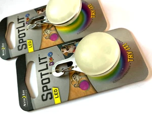 LED Blinklicht Nite Ize Spotlit frost Sicherheitslicht rot gelb grün türkis blau - Bild 1 von 4