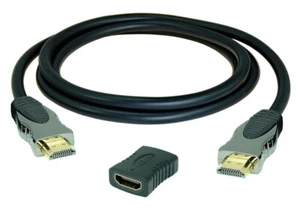 Cable HDMI de Alta Velocidad FullHD 4K UHD 3D + Conector HDMI 0,7m a 7,5m - Imagen 1 de 1