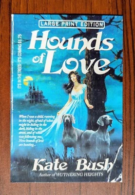 KATE BUSH Hounds of Love Handbill Art Print by Todd Alcott Postcard Poster MINT