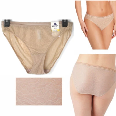 Bikini b.tempt'd Grabado en Estilo Encaje Au Natural Elige Talla 970225 Nuevo Panty Foto 1 de 4
