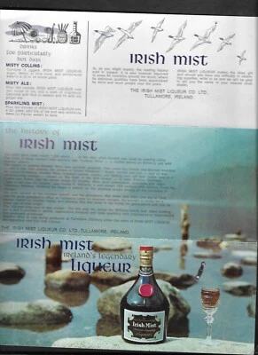 AK935:Advertising Flyer - Irish Mist,Ireland's Legendary Liqueur Brochure - Image 1 of 3