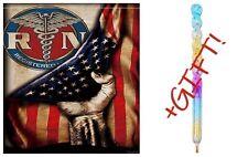 5D Diamond Painting Kit US Patriot Flag Rhinestone Embroidery Kits DIY Craft Art