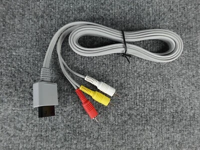 Audio Video AV Composite 3 RCA Cable for Nintendo Wii - Image 1 of 3