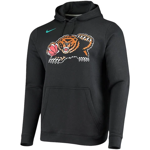 New Memphis Grizzlies Nike Classic Edition Essential Logo Pullover Hoodie Men's Cover