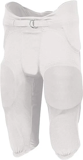 Russell Athletic Mens Integrated 7 Piece Pad Size XL White Football Pants NWT - Image 1 of 1