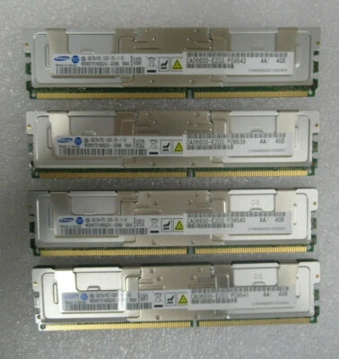 Fujitsu 16GB (4x4GB) CA06600-E203 CACHE memory for RAID Controllers - Image 1 of 4