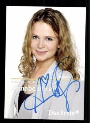 Annabelle Leip Sturm der Liebe Autogrammkarte Original Signiert # BC 213773 - Bild 1 von 2
