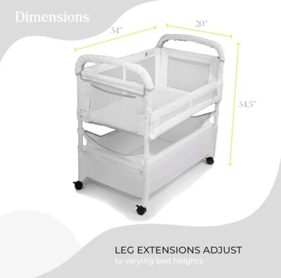 Cuna para dormir Arm's Reach Clear-Vue Foto 1 de 4