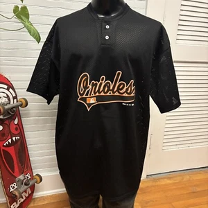 Vintage Baltimore Orioles Cal Ripken Jr. 90s Bike MLB Baseball Jersey Size XL - Picture 1 of 10