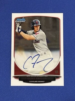 2013 Bowman Chrome CLINT FRAZIER Autograph Rookie #bca-cf Rc Signed Auto - Image 1 of 2