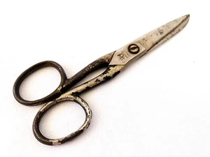 Vintage D. PERES SOLINGEN Germany Sewing Scissors Household Scissor - SOLINGEN - Picture 1 of 5