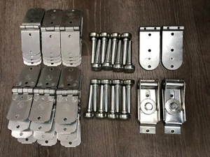 44 Pack - Todco Style Door Repair Kit- ALL Hinges + 1" Rollers Morgan Overhead - Picture 1 of 2