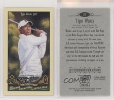 2011 Upper Deck Goodwin Champions Mini Tiger Woods #21