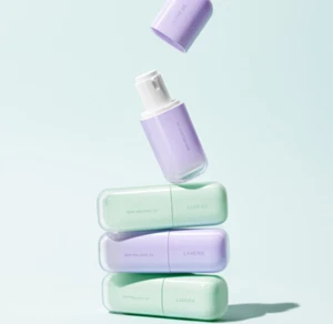 Laneige Skin Veil Base No.60 Mint Green SPF28 PA++/ No.40 Pure Violet SPF28 PA++ - Picture 1 of 24