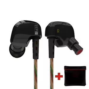 KZ HD9 Hi-Fi In-Ear Ohrhörer Premium Super Bass Sound, Earphone schwarz - Bild 1 von 9