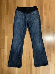 Citizens of Humanity Sz 25 Kelly 015-001 Belly Panel Maternity Jeans USA EUC - Picture 1 of 7