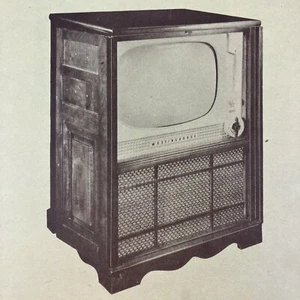 1953 Westinghouse TV H-704T17 ++ Service Wire Schematic Repair Manual Vintage - Picture 1 of 2