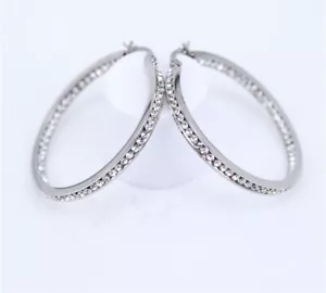 Vintage Fashion Crystal Hoop Earrings Women Charm Gift Bohemian Earring 1pair - Bild 1 von 15