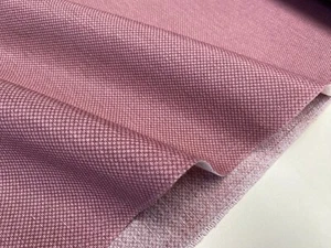 Honeycomb Plain Fabric Curtain Upholstery Dress Material 280cm Wide - Mauve Pink - Picture 1 of 7
