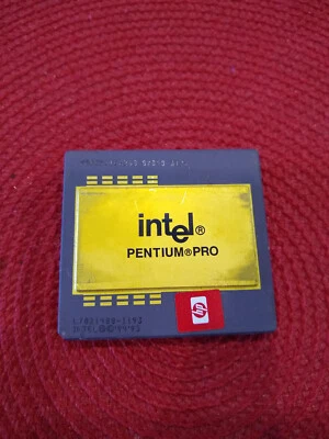 Intel Pentium Pro 200 MHz SY048 512K KB80521EX200 CPU ✅ Rare Vintage Collectible - Image 1 of 2