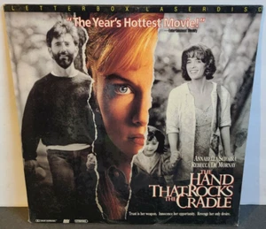 Laserdisc- The Hand That Rocks The Cradle- Letterboxed- Rebecca DeMornay - Picture 1 of 2